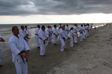 CocoaBeach Karate - July25 Beach kata